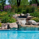 BIO Pool mit Gartenanlage